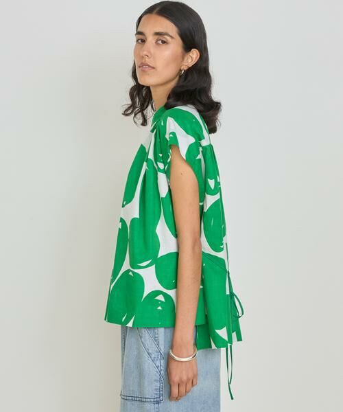 HOUSE OF LOTUS / ハウス オブ ロータス シャツ・ブラウス | ビッグドットギャザーブラウス | 詳細1