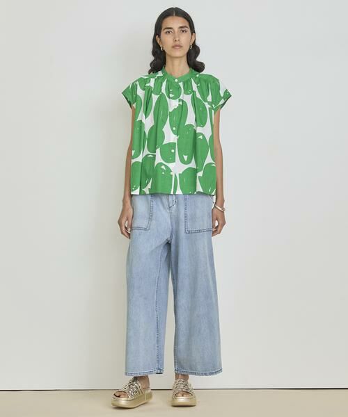 HOUSE OF LOTUS / ハウス オブ ロータス シャツ・ブラウス | ビッグドットギャザーブラウス | 詳細3