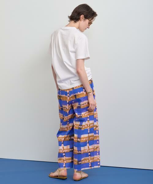 HOUSE OF LOTUS / ハウス オブ ロータス パンツ | チェックプリントワイドパンツ | 詳細4