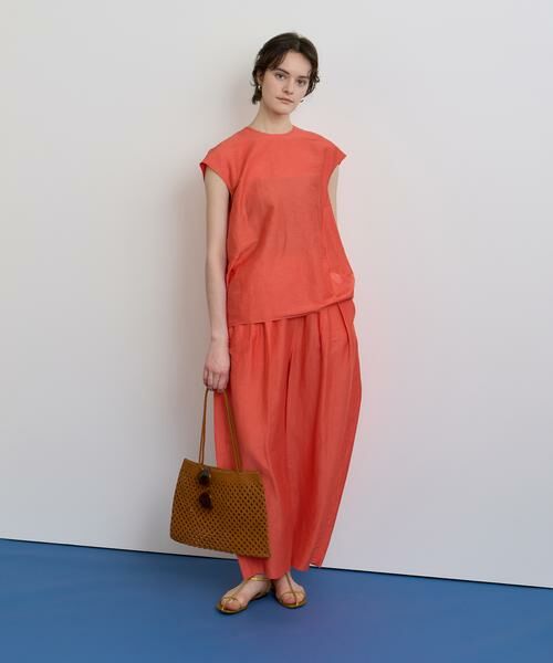 HOUSE OF LOTUS / ハウス オブ ロータス パンツ | スラブリネンバレルパンツ | 詳細1