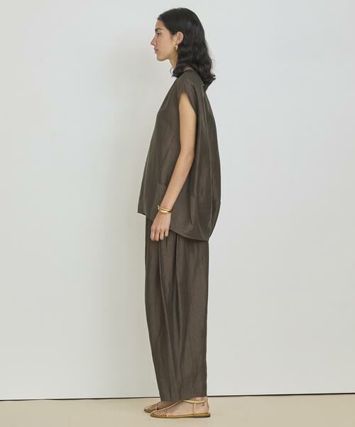 HOUSE OF LOTUS / ハウス オブ ロータス パンツ | スラブリネンバレルパンツ | 詳細19