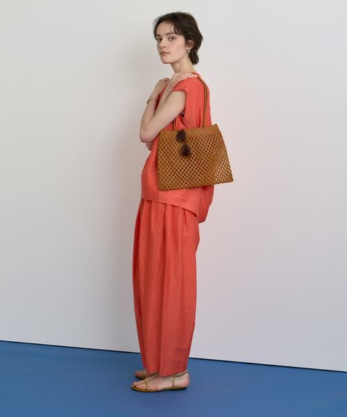 HOUSE OF LOTUS / ハウス オブ ロータス パンツ | スラブリネンバレルパンツ | 詳細5