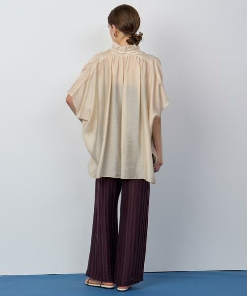 HOUSE OF LOTUS / ハウス オブ ロータス その他パンツ | ストライプジャカードイージーパンツ | 詳細2