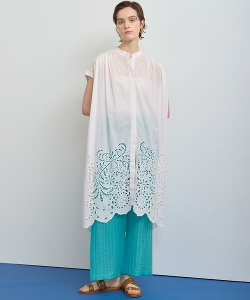 HOUSE OF LOTUS / ハウス オブ ロータス その他パンツ | ストライプジャカードイージーパンツ | 詳細5