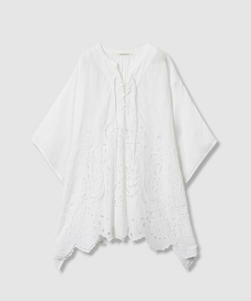HOUSE OF LOTUS / ハウス オブ ロータス シャツ・ブラウス | シフリー刺繍ポンチョブラウス | 詳細9