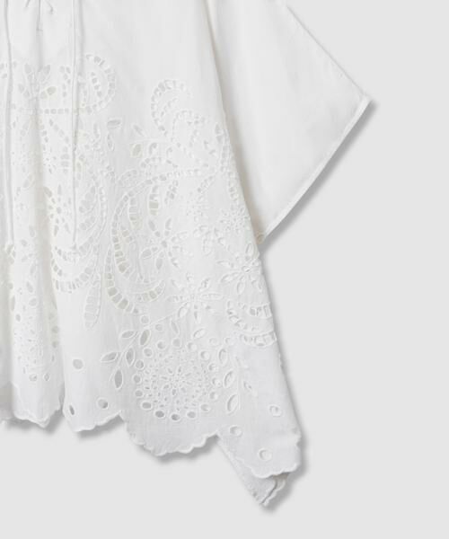 HOUSE OF LOTUS / ハウス オブ ロータス シャツ・ブラウス | シフリー刺繍ポンチョブラウス | 詳細13
