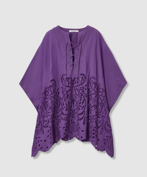 HOUSE OF LOTUS / ハウス オブ ロータス シャツ・ブラウス | シフリー刺繍ポンチョブラウス | 詳細15