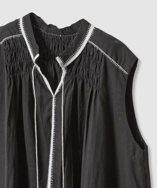 HOUSE OF LOTUS / ハウス オブ ロータス シャツ・ブラウス | コットンハンドステッチブラウス | 詳細10