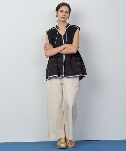 HOUSE OF LOTUS / ハウス オブ ロータス シャツ・ブラウス | コットンハンドステッチブラウス | 詳細7