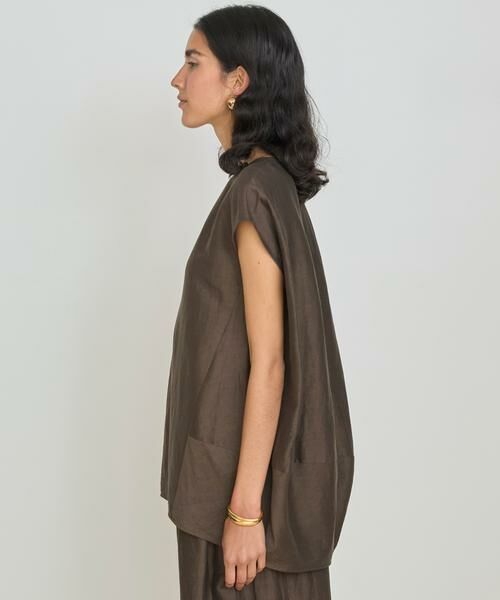 HOUSE OF LOTUS / ハウス オブ ロータス シャツ・ブラウス | スラブリネンバレルブラウス | 詳細14