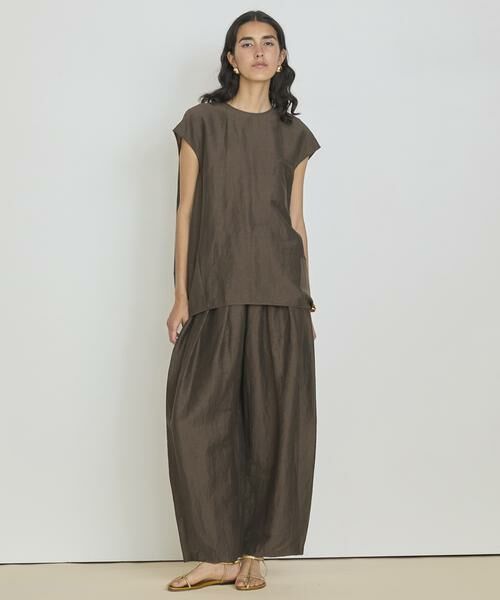 HOUSE OF LOTUS / ハウス オブ ロータス シャツ・ブラウス | スラブリネンバレルブラウス | 詳細16