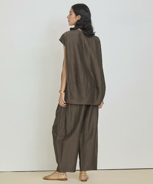 HOUSE OF LOTUS / ハウス オブ ロータス シャツ・ブラウス | スラブリネンバレルブラウス | 詳細18