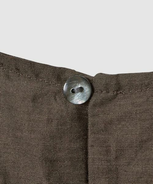HOUSE OF LOTUS / ハウス オブ ロータス シャツ・ブラウス | スラブリネンバレルブラウス | 詳細22