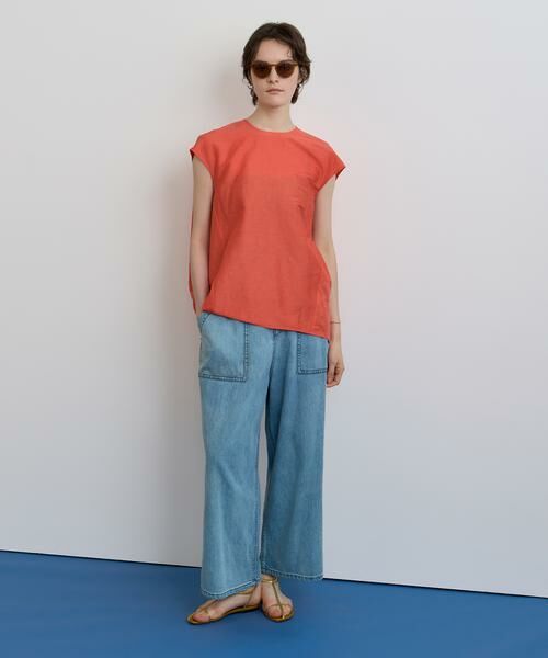 HOUSE OF LOTUS / ハウス オブ ロータス シャツ・ブラウス | スラブリネンバレルブラウス | 詳細5