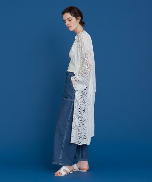 HOUSE OF LOTUS / ハウス オブ ロータス シャツ・ブラウス | シフリー刺繍ロングガウン | 詳細2