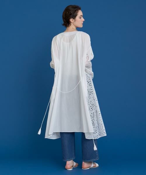 HOUSE OF LOTUS / ハウス オブ ロータス シャツ・ブラウス | シフリー刺繍ロングガウン | 詳細3