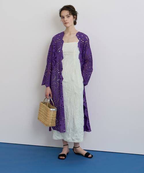 HOUSE OF LOTUS / ハウス オブ ロータス シャツ・ブラウス | シフリー刺繍ロングガウン | 詳細4