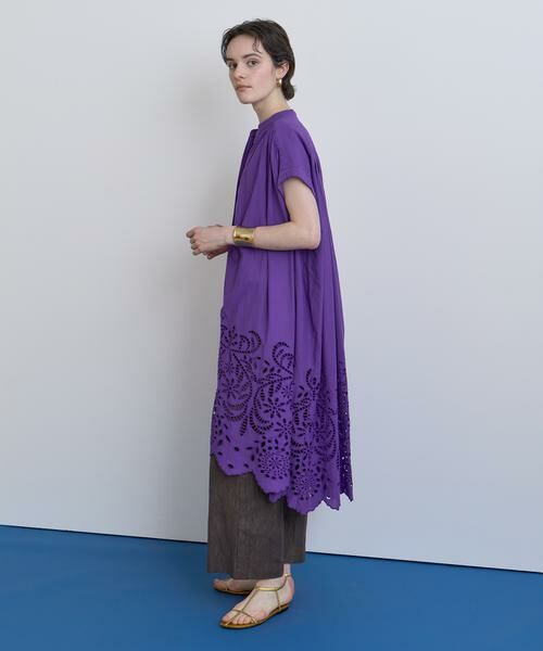 HOUSE OF LOTUS / ハウス オブ ロータス ワンピース | シフリー刺繍シャツワンピース | 詳細9