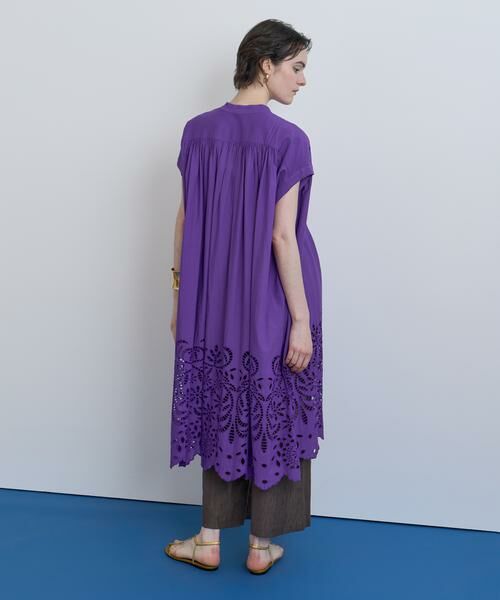 HOUSE OF LOTUS / ハウス オブ ロータス ワンピース | シフリー刺繍シャツワンピース | 詳細10