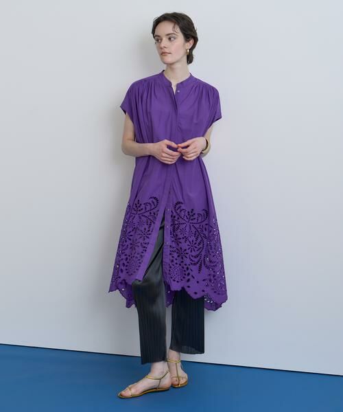 HOUSE OF LOTUS / ハウス オブ ロータス ワンピース | シフリー刺繍シャツワンピース | 詳細11