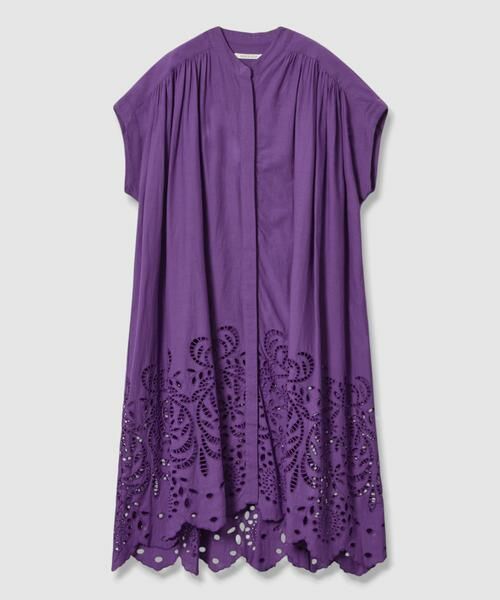 HOUSE OF LOTUS / ハウス オブ ロータス ワンピース | シフリー刺繍シャツワンピース | 詳細15