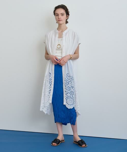 HOUSE OF LOTUS / ハウス オブ ロータス ワンピース | シフリー刺繍シャツワンピース | 詳細4