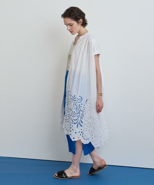 HOUSE OF LOTUS / ハウス オブ ロータス ワンピース | シフリー刺繍シャツワンピース | 詳細6