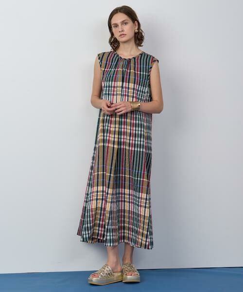HOUSE OF LOTUS / ハウス オブ ロータス ワンピース | ランダムチェックワンピース | 詳細1