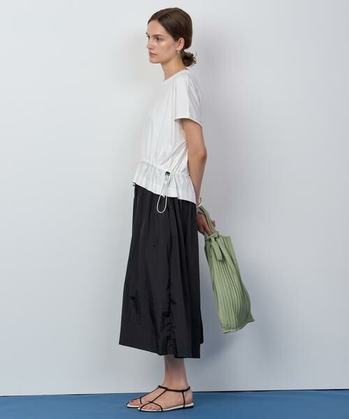 HOUSE OF LOTUS / ハウス オブ ロータス ワンピース | コットンスムースバイカラーワンピース | 詳細10