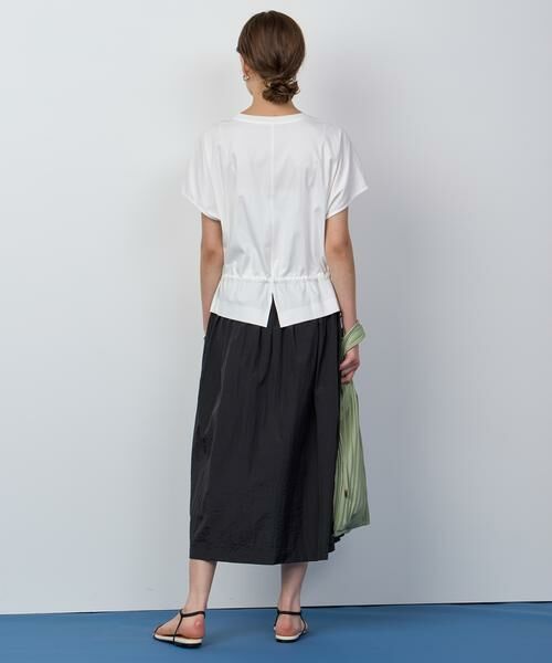 HOUSE OF LOTUS / ハウス オブ ロータス ワンピース | コットンスムースバイカラーワンピース | 詳細11