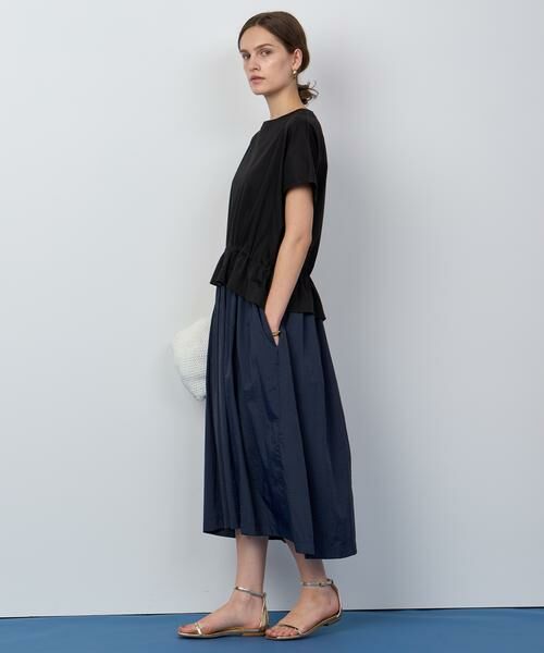 HOUSE OF LOTUS / ハウス オブ ロータス ワンピース | コットンスムースバイカラーワンピース | 詳細12