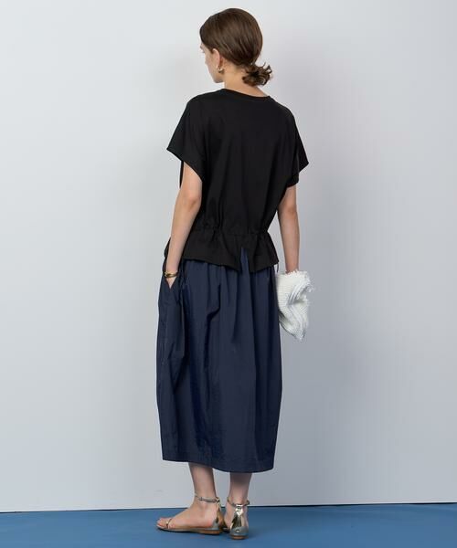 HOUSE OF LOTUS / ハウス オブ ロータス ワンピース | コットンスムースバイカラーワンピース | 詳細13