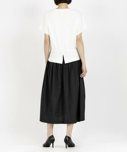 HOUSE OF LOTUS / ハウス オブ ロータス ワンピース | コットンスムースバイカラーワンピース | 詳細3