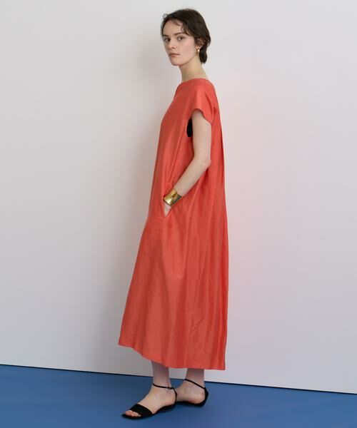 HOUSE OF LOTUS / ハウス オブ ロータス ワンピース | スラブリネンバックタックワンピース | 詳細1
