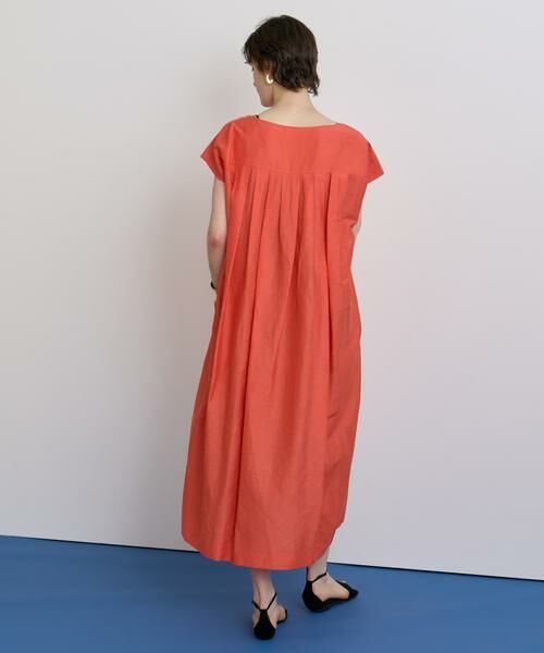HOUSE OF LOTUS / ハウス オブ ロータス ワンピース | スラブリネンバックタックワンピース | 詳細2