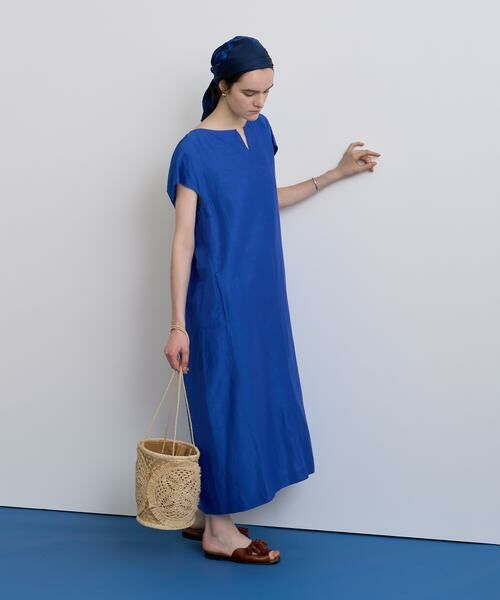 HOUSE OF LOTUS / ハウス オブ ロータス ワンピース | スラブリネンバックタックワンピース | 詳細3