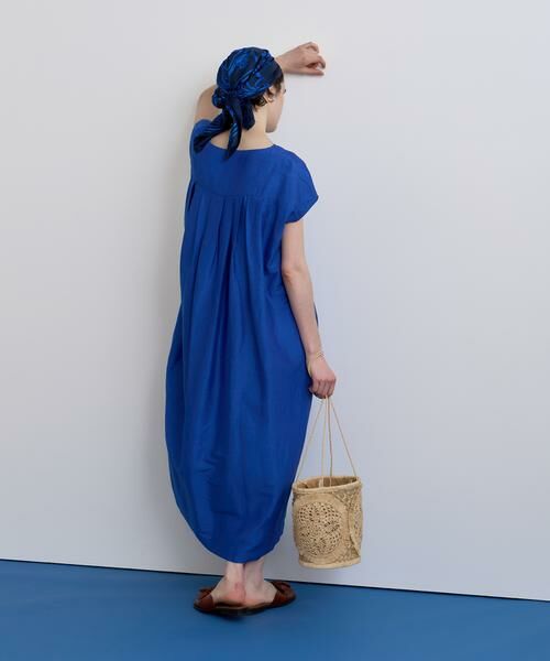 HOUSE OF LOTUS / ハウス オブ ロータス ワンピース | スラブリネンバックタックワンピース | 詳細5