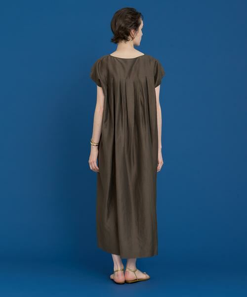 HOUSE OF LOTUS / ハウス オブ ロータス ワンピース | スラブリネンバックタックワンピース | 詳細8
