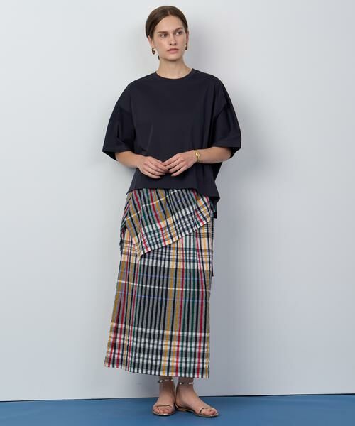 HOUSE OF LOTUS / ハウス オブ ロータス カットソー | コットンスムースアシンメトリープルオーバー | 詳細10