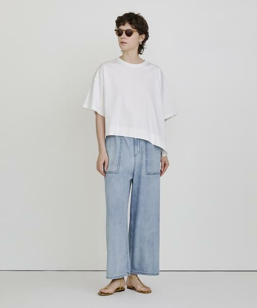 HOUSE OF LOTUS / ハウス オブ ロータス カットソー | コットンスムースアシンメトリープルオーバー | 詳細4