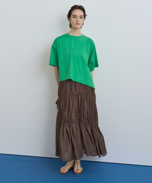 HOUSE OF LOTUS / ハウス オブ ロータス カットソー | コットンスムースアシンメトリープルオーバー | 詳細7