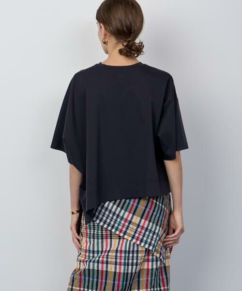 HOUSE OF LOTUS / ハウス オブ ロータス カットソー | コットンスムースアシンメトリープルオーバー | 詳細9