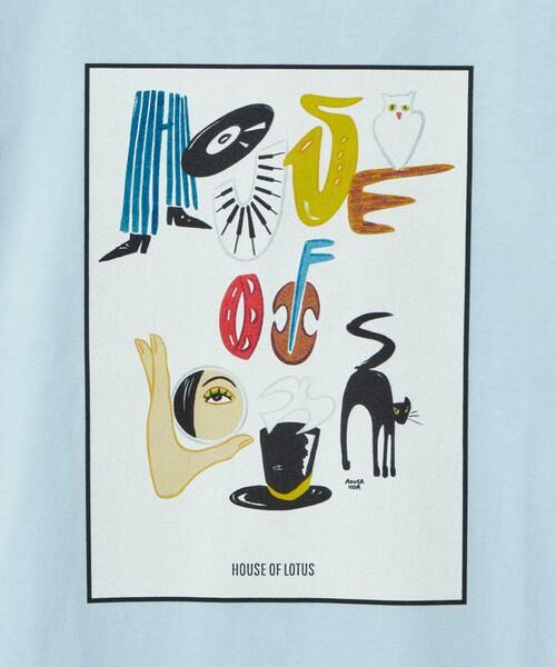 HOUSE OF LOTUS / ハウス オブ ロータス カットソー | AZUSA IIDA コラボレーションTシャツ (HOUSE OF LOTUS) | 詳細12