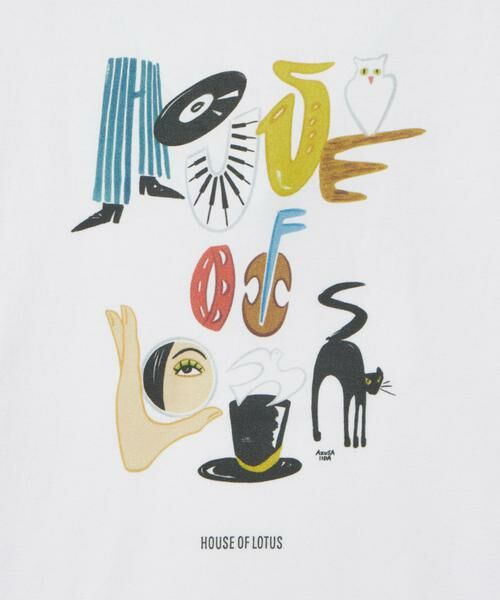 HOUSE OF LOTUS / ハウス オブ ロータス カットソー | AZUSA IIDA コラボレーションTシャツ (HOUSE OF LOTUS) | 詳細15