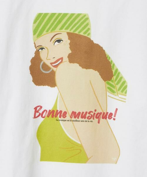 HOUSE OF LOTUS / ハウス オブ ロータス カットソー | AZUSA IIDA コラボレーションTシャツ (BONNE MUSIQUE) | 詳細8