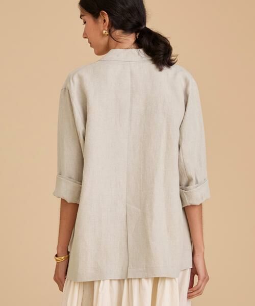 HOUSE OF LOTUS / ハウス オブ ロータス テーラードジャケット | リネンテーラードジャケット | 詳細4