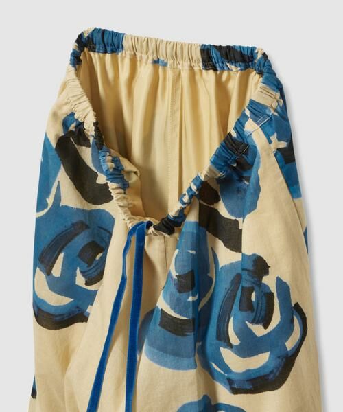 HOUSE OF LOTUS / ハウス オブ ロータス その他パンツ | ブルーフラワーワイドパンツ | 詳細10