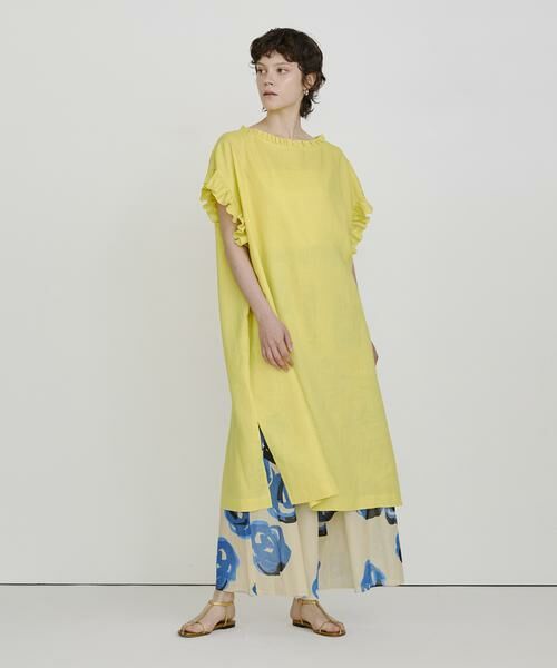 HOUSE OF LOTUS / ハウス オブ ロータス その他パンツ | ブルーフラワーワイドパンツ | 詳細6