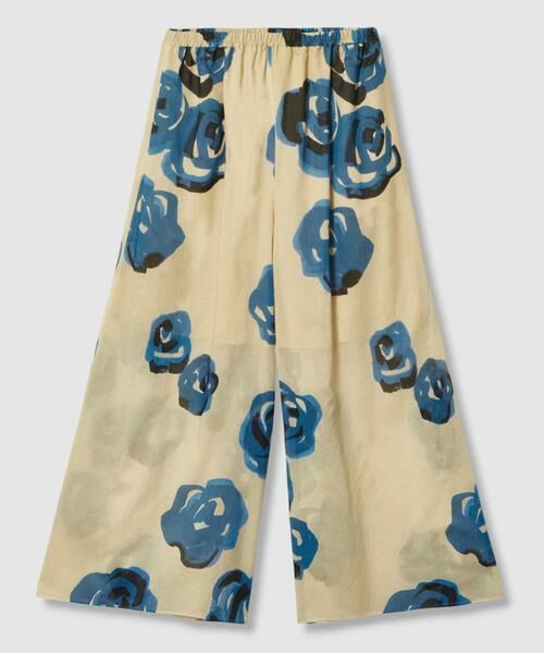 HOUSE OF LOTUS / ハウス オブ ロータス その他パンツ | ブルーフラワーワイドパンツ | 詳細7