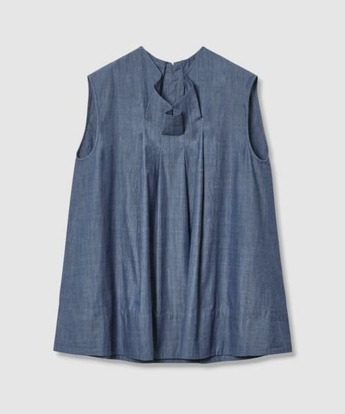 HOUSE OF LOTUS / ハウス オブ ロータス シャツ・ブラウス | シャンブレーデニムラッフルブラウス | 詳細10